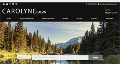 Desktop Screenshot of carolynecalvin.com