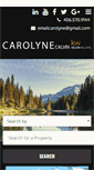 Mobile Screenshot of carolynecalvin.com